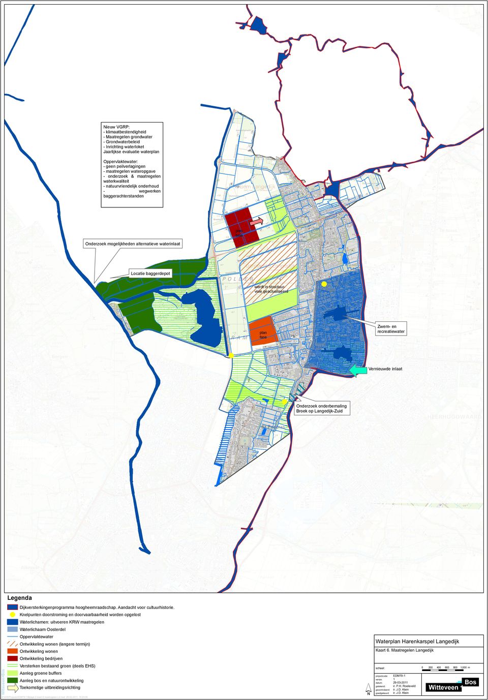 geactualiseerd Zwem- en recreatiewater Vernieuwde inlaat Onderzoek onderbemaling Broek op Langedijk-Zuid Dijkversterkingenprogramma hoogheemraadschap. Aandacht voor cultuurhistorie.