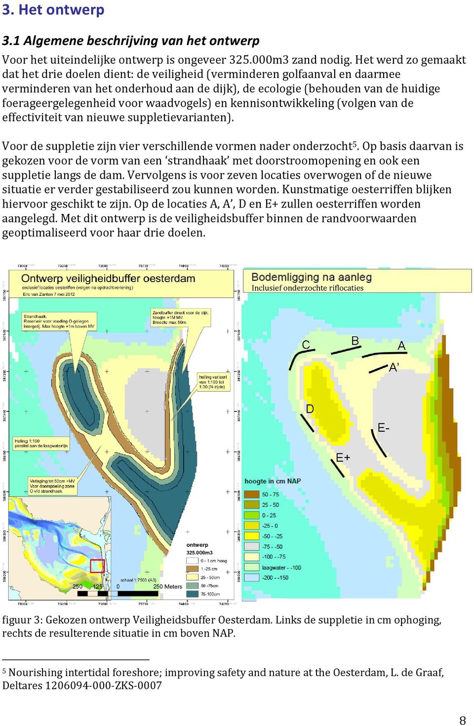 voor waadvogels) en kennisontwikkeling (volgen van de effectiviteit van nieuwe suppletievarianten). Voor de suppletie zijn vier verschillende vormen nader onderzocht 5.