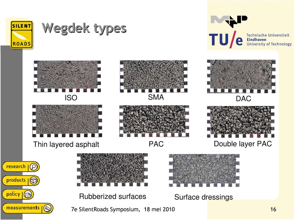 Rubberized surfaces Surface