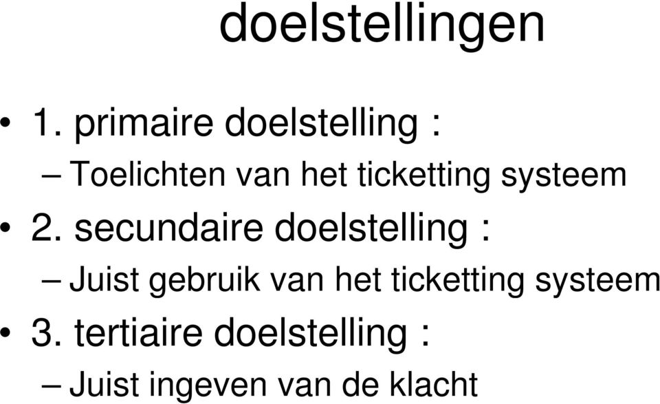 ticketting systeem 2.