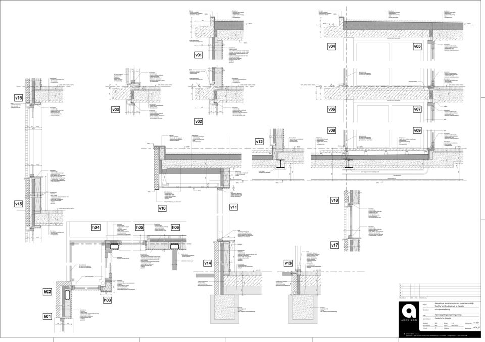 0 1 1+ 1 0 1+ 0 prefab betonband met isokorf aanvloerrand 0 0 0 10. 1. - volkern kunstof met vertikaal ingefreesde schijnvoegen - vertikaal verduurzaamde houten regels - dampremmende folie -