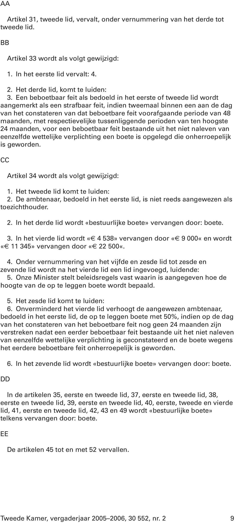 periode van 48 maanden, met respectievelijke tussenliggende perioden van ten hoogste 24 maanden, voor een beboetbaar feit bestaande uit het niet naleven van eenzelfde wettelijke verplichting een