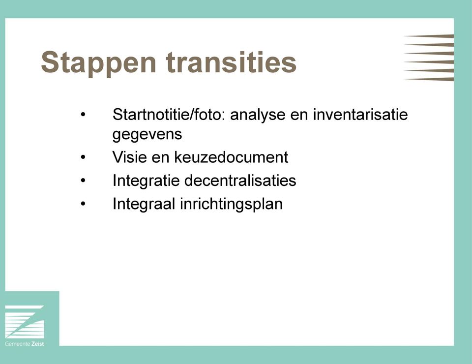 Visie en keuzedocument Integratie