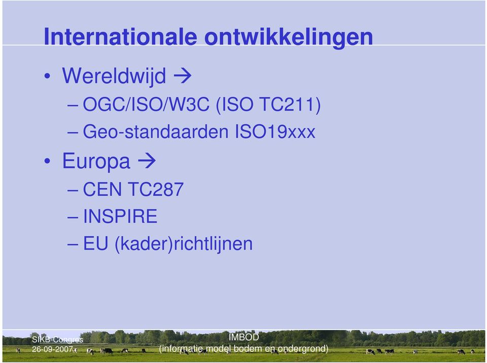 TC211) Geo-standaarden ISO19xxx