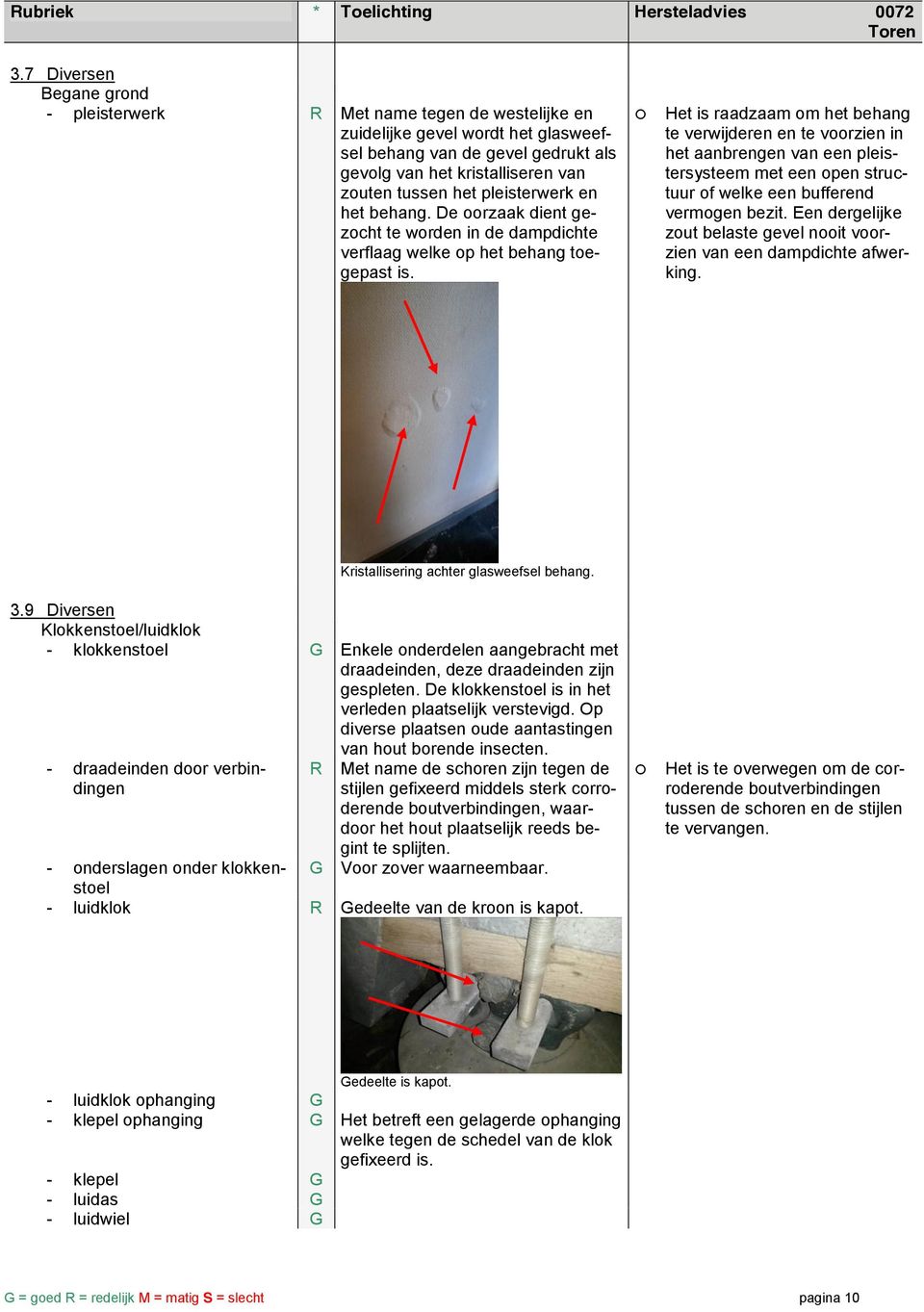 Het is raadzaam om het behang te verwijderen en te voorzien in het aanbrengen van een pleistersysteem met een open structuur of welke een bufferend vermogen bezit.