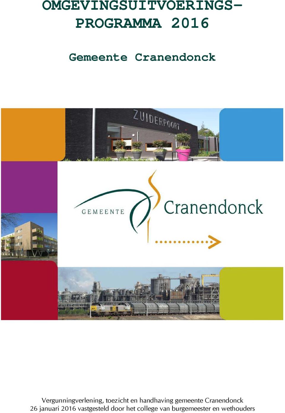 handhaving gemeente Cranendonck 26 januari 2016