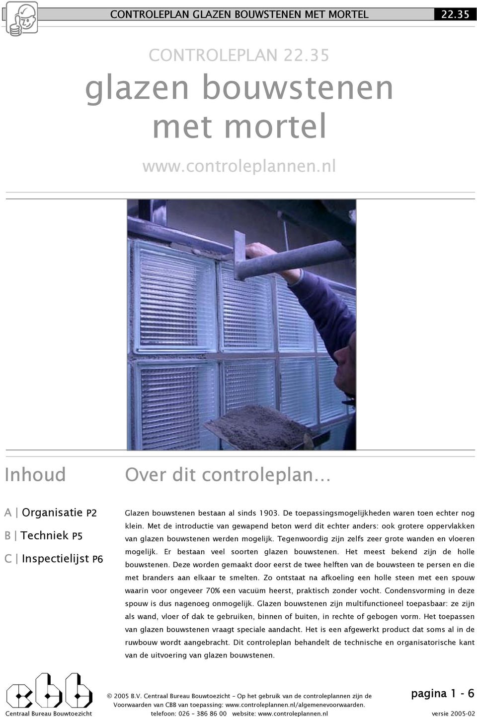 glazen bouwstenen met mortel - PDF Gratis download