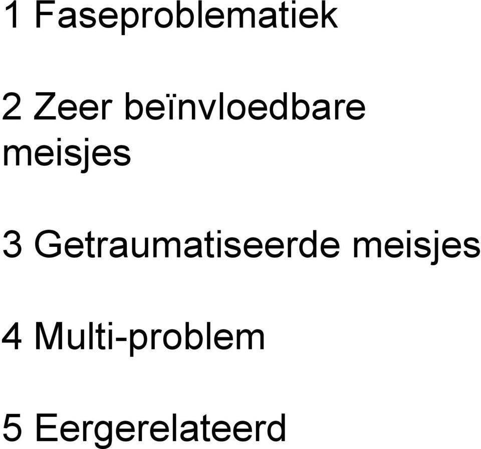 Getraumatiseerde meisjes 4