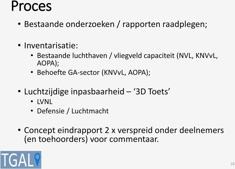 (KNVvL, AOPA); Luchtzijdige inpasbaarheid 3D Toets LVNL Defensie / Luchtmacht