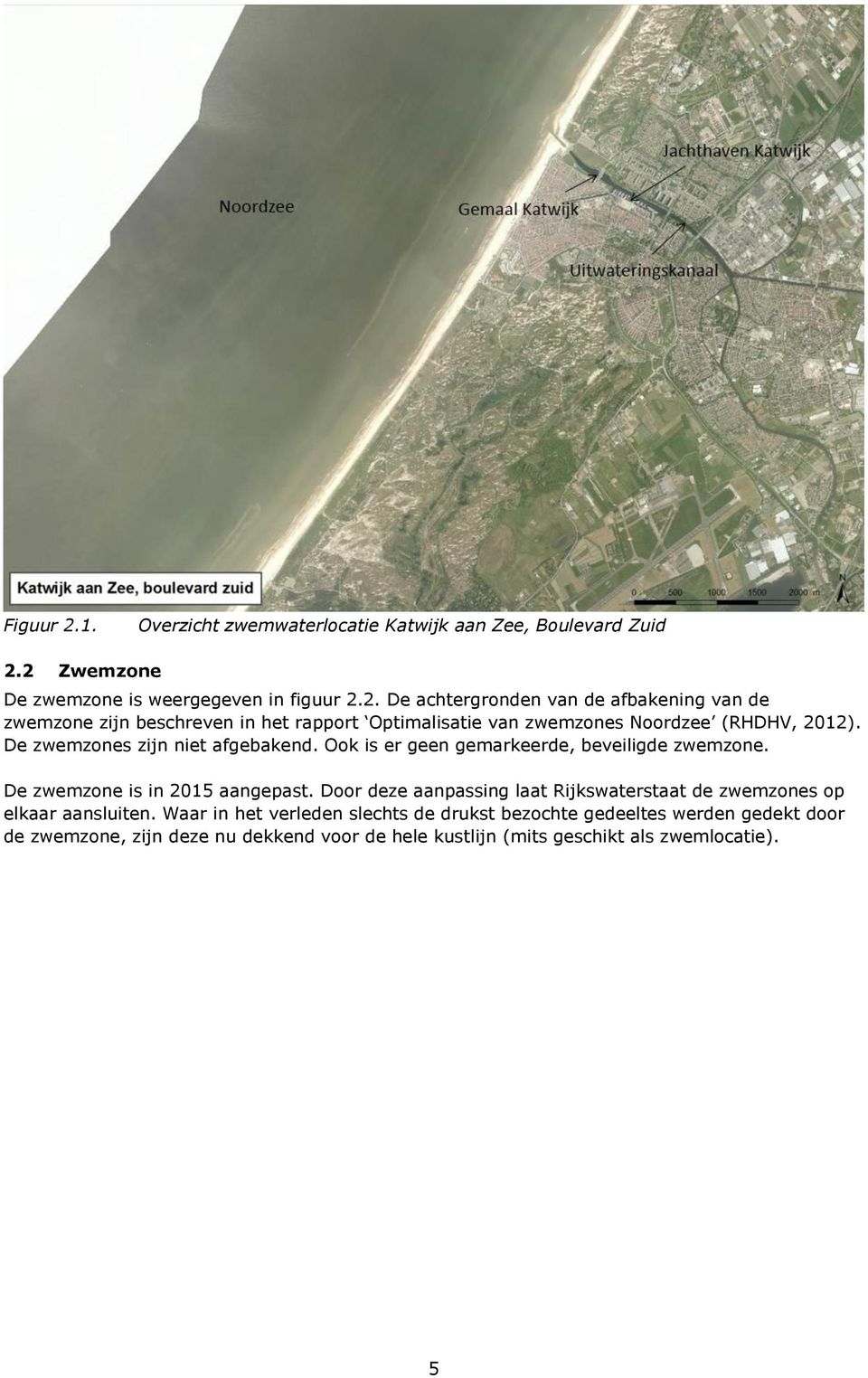 Door deze aanpassing laat Rijkswaterstaat de zwemzones op elkaar aansluiten.