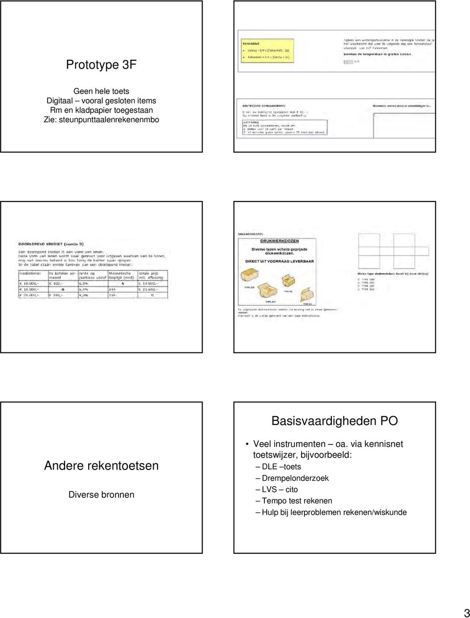 Diverse bronnen Veel instrumenten oa.