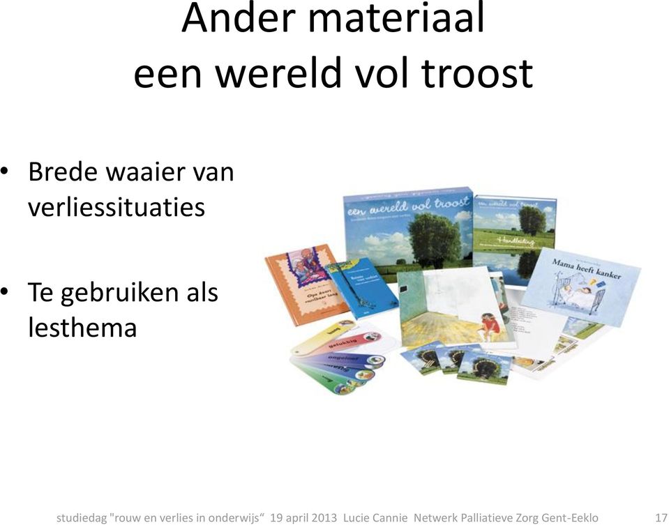 studiedag "rouw en verlies in onderwijs 19 april