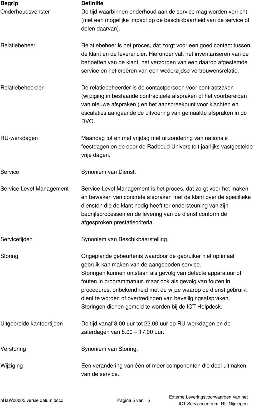 Hieronder valt het inventariseren van de behoeften van de klant, het verzorgen van een daarop afgestemde service en het creëren van een wederzijdse vertrouwensrelatie.