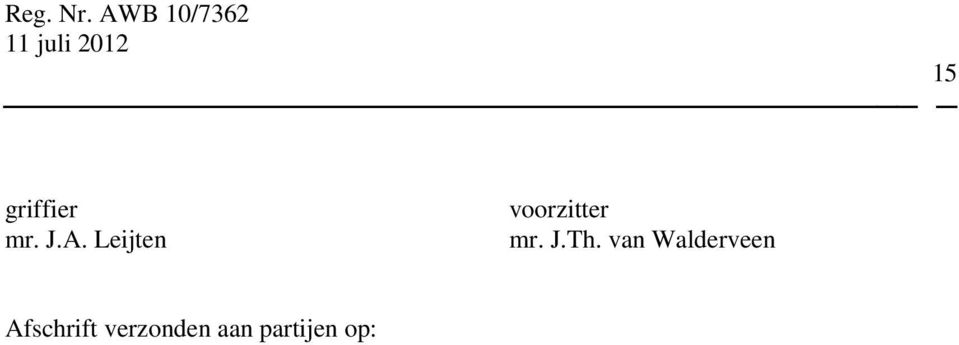 Th. van Walderveen