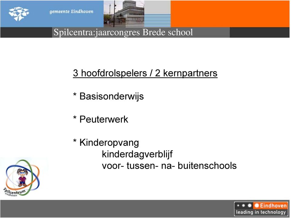 Kinderopvang kinderdagverblijf voor-