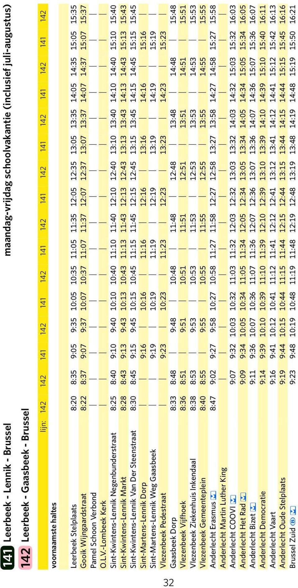 Verbond O.L.V.-Lombeek Kerk Sint-Kwintens-Lennik Negenbunderstraat 8:25 8:40 9:10 9:40 10:10 10:40 11:10 11:40 12:10 12:40 13:10 13:40 14:10 14:40 15:10 15:40 Sint-Kwintens-Lennik Markt 8:28 8:43