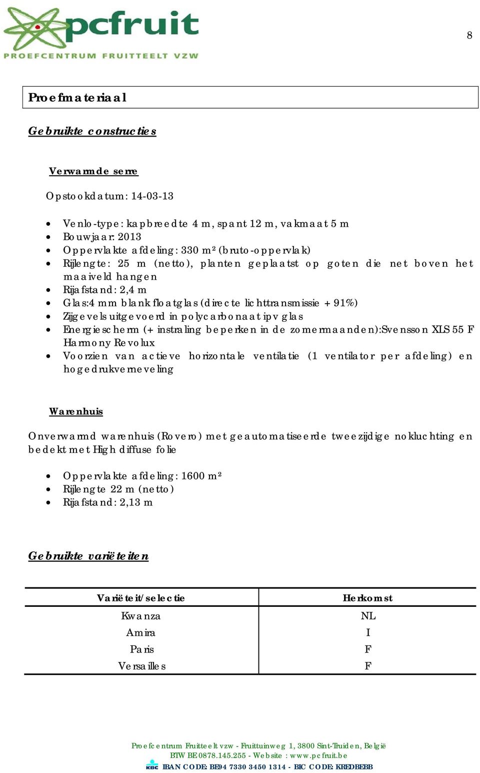 polycarbonaat ipv glas Energiescherm (+ instraling beperken in de zomermaanden):svensson XLS 55 F Harmony Revolux Voorzien van actieve horizontale ventilatie (1 ventilator per afdeling) en