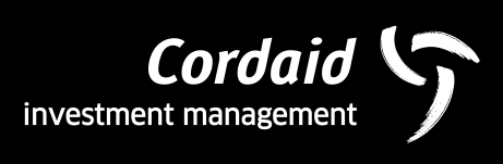 CORDAID Cordaid investment management Investeringen sinds 1998, 180 M euro In microfinancieringsinstellingen (MFIs) In het midden en klein bedrijf