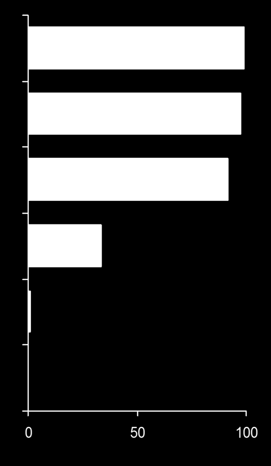 Resultaten David spine concept Verbetering van pijnklachten Reductie van pijn VAS bij 80% der patiënten Reductie van > 50% bij 92% bij deze