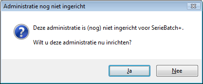 Hoofdstuk 4: Menu en instellingen SerieBatch+ Tijdens de installatie van SerieBatch+ zal er een snelkoppeling aangemaakt worden op uw bureaublad.