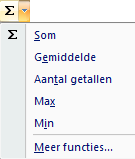 SAMENVATTING HOOFDSTUK 6 De functies Gemiddelde en Afronding Een functie is een kant en klare formule.