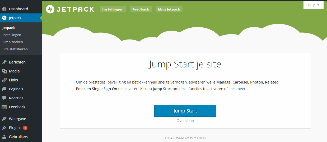 Nu stuurt Wordpress een e-mail naar het opgegeven e-mailadres, open deze e-mail en klik op Activate Account.