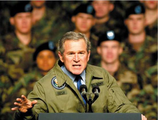 volgen de George Bush -strategie