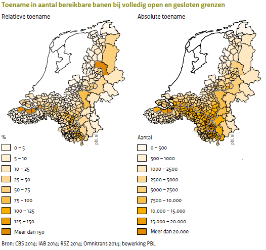 Grensoverschrijdend arbeidsmobiliteit Veel potentiële banen in de grensstreek worden door grensbarrières niet benut, in Overijssel heeft het effect op Twente.