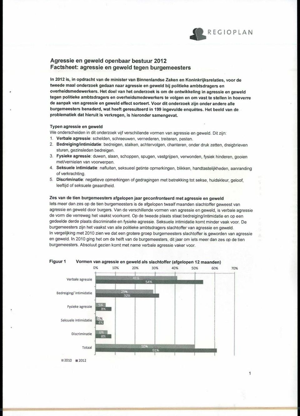 Het doel van het onderzoek is om de ontwikkeling in agressie en geweld tegen politieke ambtsdragers en overheidsmedewerkers te volgen en om vast te stellen in hoeverre de aanpak van agressie en