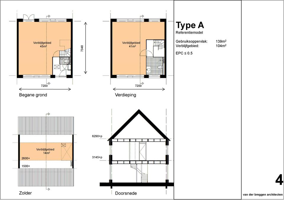 Verblijfgebied: 104m 2 EPC 0.