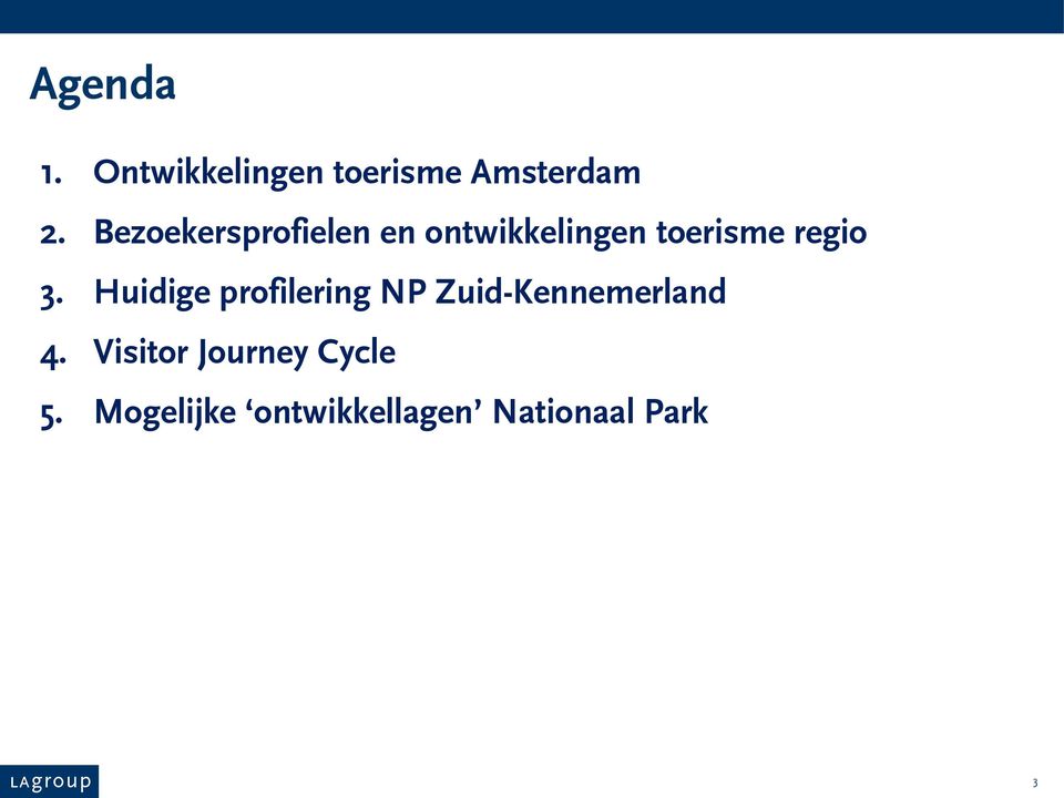 Huidige profilering NP Zuid-Kennemerland 4.