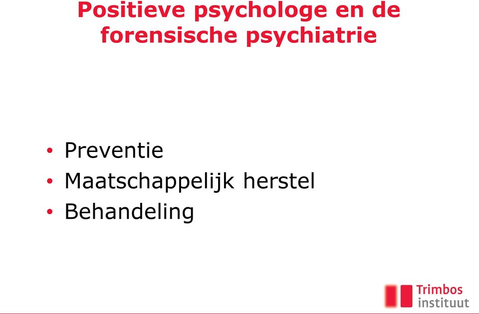 psychiatrie Preventie