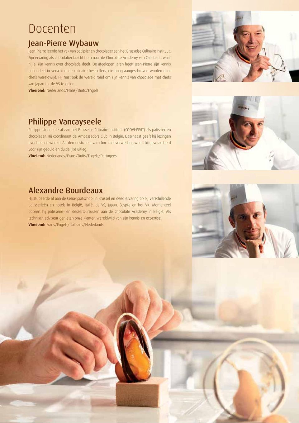 De afgelopen jaren heeft Jean-Pierre zijn kennis gebundeld in verschillende culinaire bestsellers, die hoog aangeschreven worden door chefs wereldwijd.