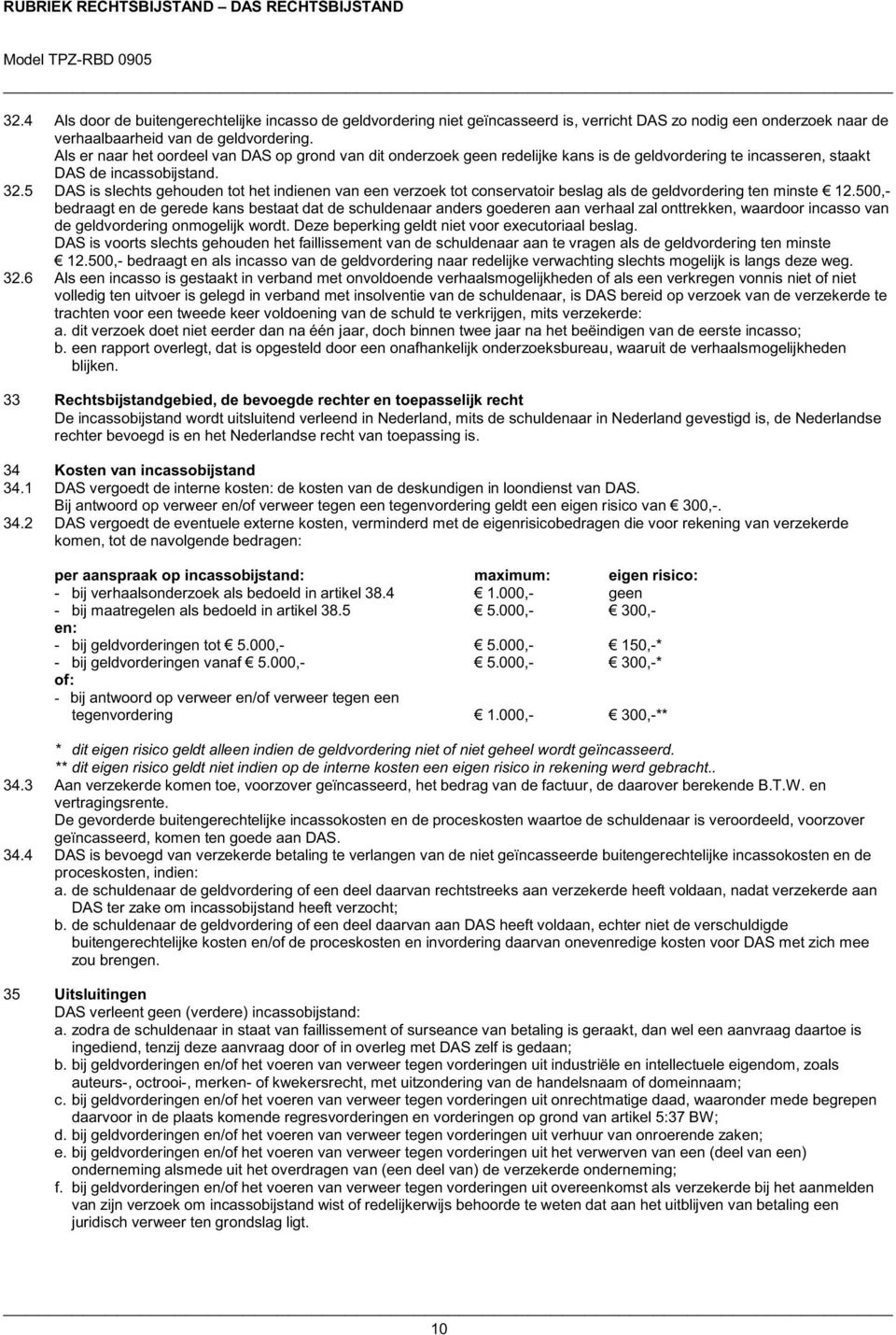 5 DAS is slechts gehouden tot het indienen van een verzoek tot conservatoir beslag als de geldvordering ten minste 12.