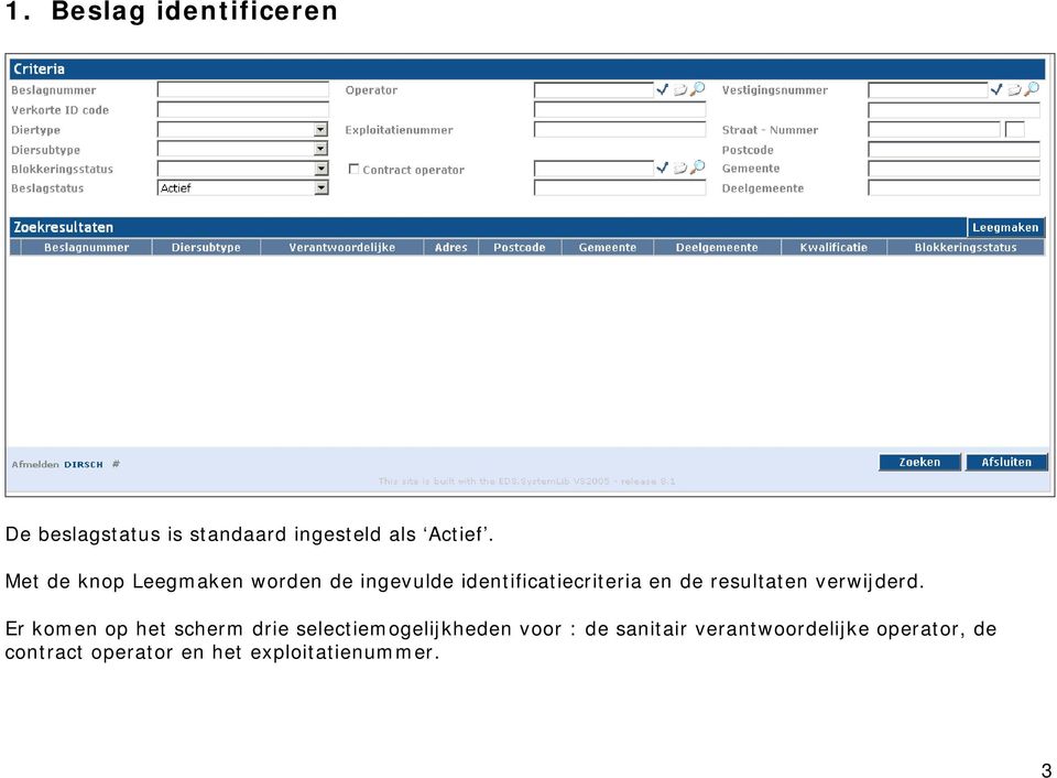 resultaten verwijderd.