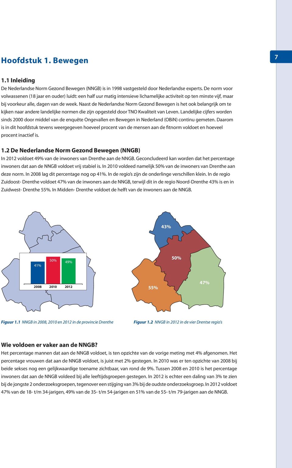 Naast de Nederlandse Norm Gezond Bewegen is het ook belangrijk om te kijken naar andere landelijke normen die zijn opgesteld door TNO Kwaliteit van Leven.