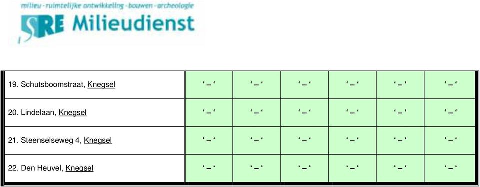 Lindelaan, Knegsel 21.