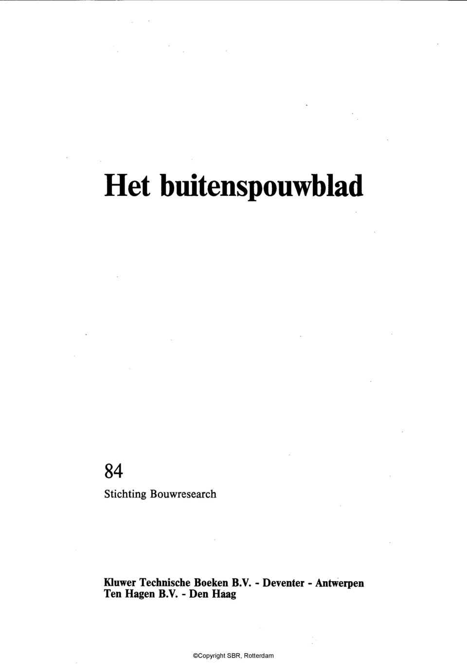 Technische Boeken B.V.