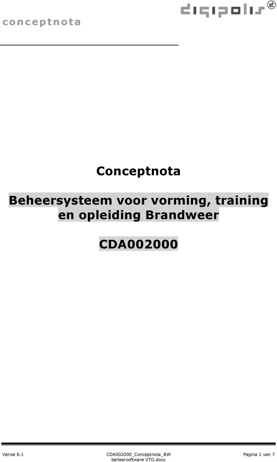 vorming, training en