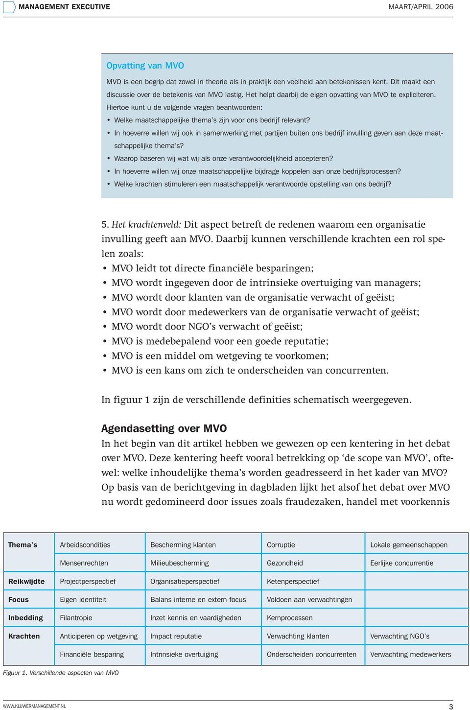 In hoeverre willen wij ook in samenwerking met partijen buiten ons bedrijf invulling geven aan deze maatschappelijke thema s? Waarop baseren wij wat wij als onze verantwoordelijkheid accepteren?