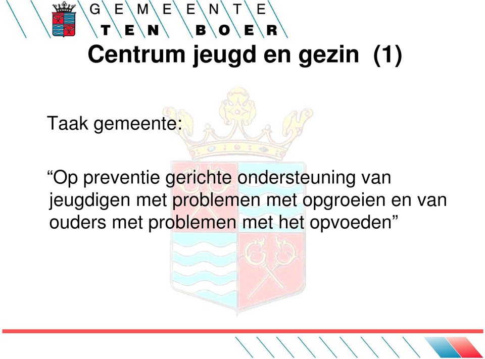 ondersteuning van jeugdigen met