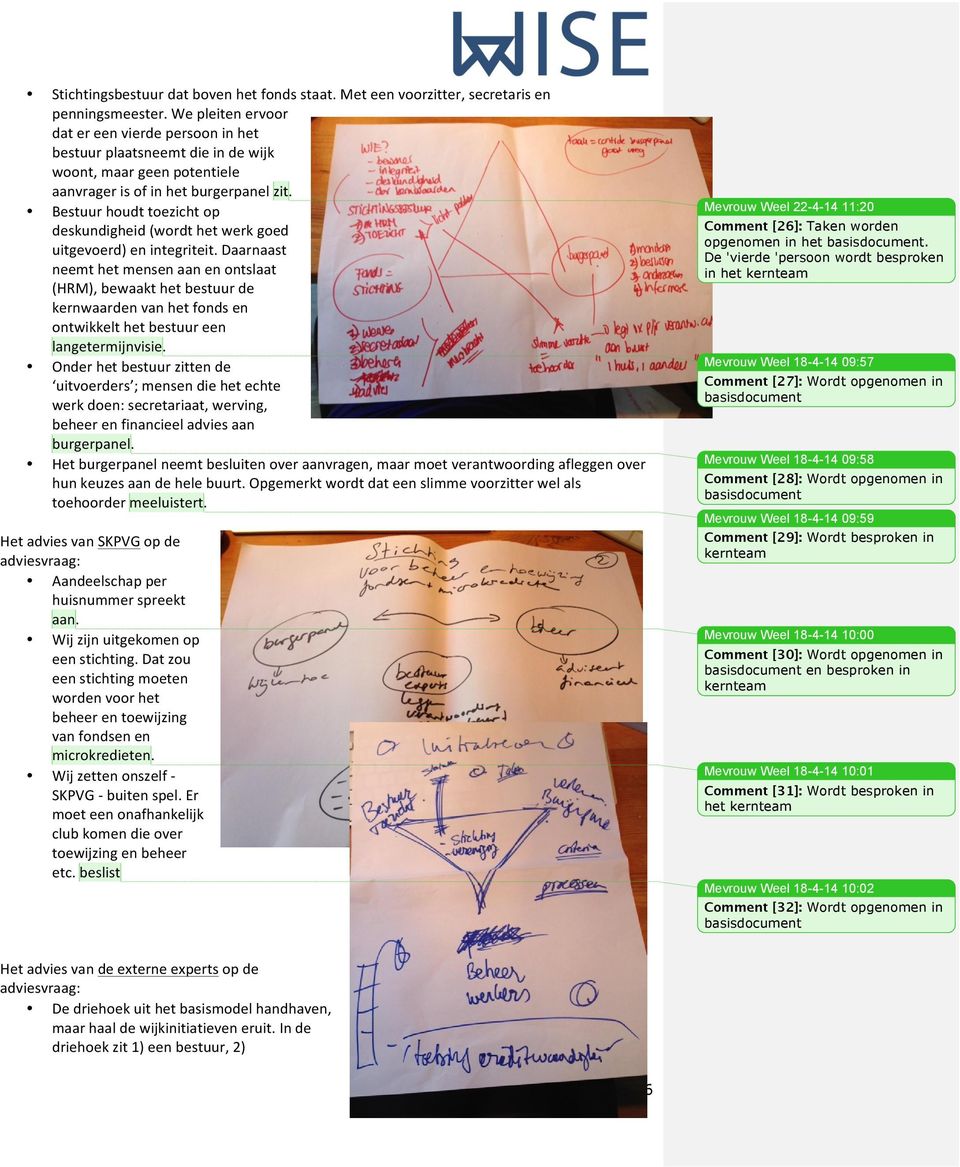 Bestuur houdt toezicht op deskundigheid (wordt het werk goed uitgevoerd) en integriteit.