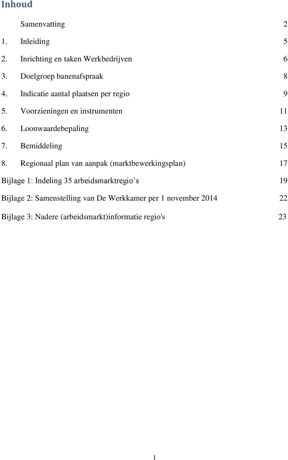 Bemiddeling 15 8.