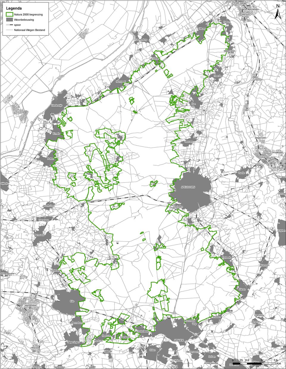 Harselaar Zutphen Barneveld Eerbeek Brummen Lunteren Scherpenzeel Dieren Ede Veenendaal Rozendaal Velp Bennekom Doesburg Rheden Angerlo Oosterbeek Elst