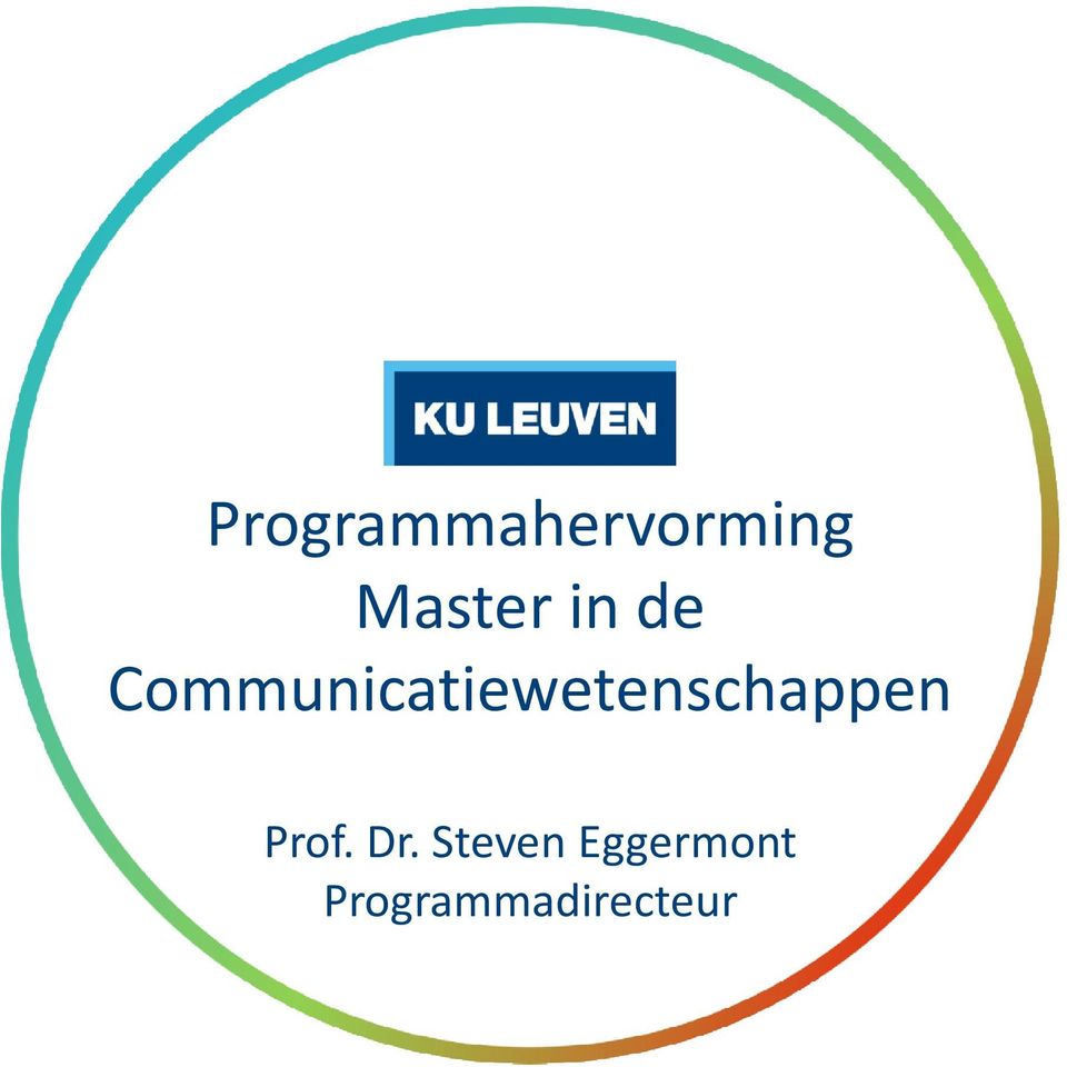 Communicatiewetenschappen