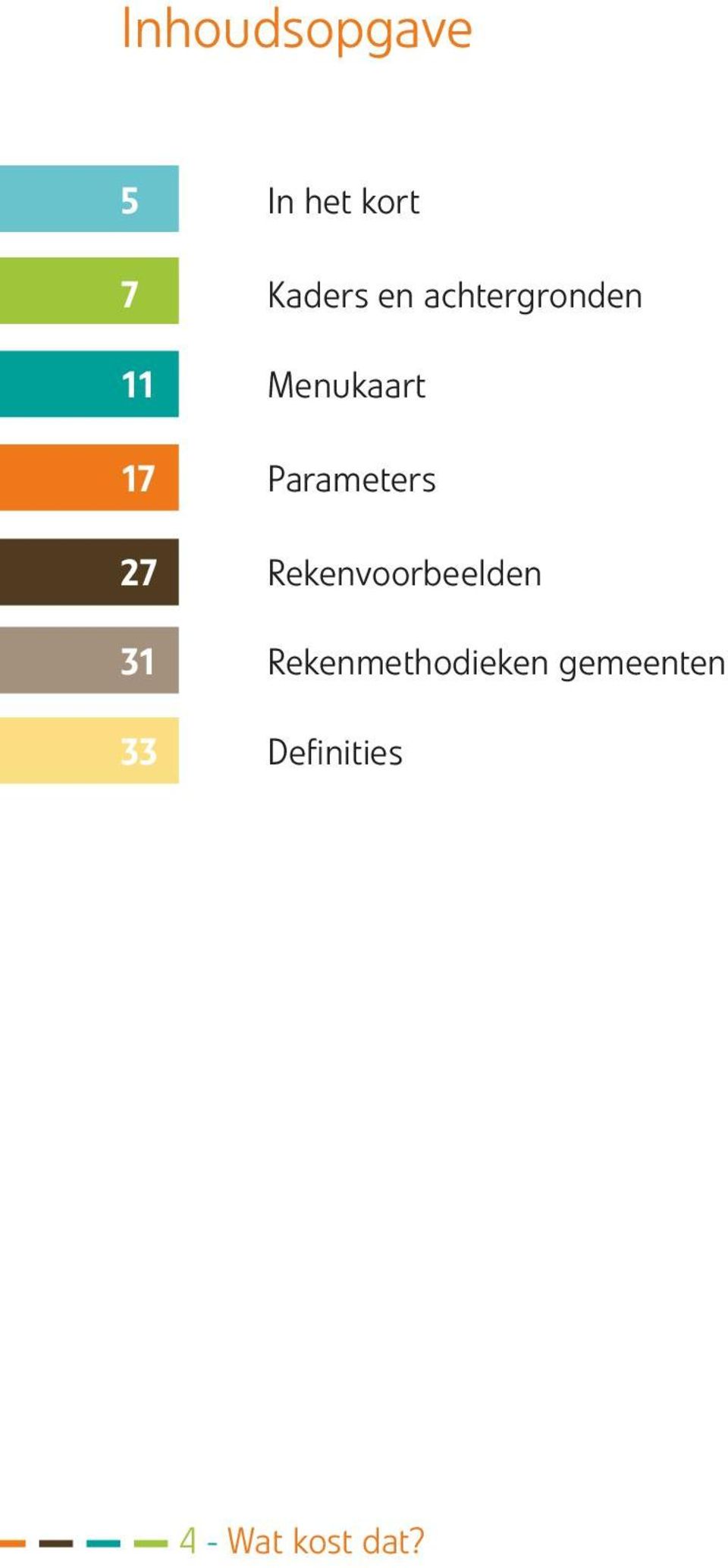 27 Rekenvoorbeelden 31 Rekenmethodieken