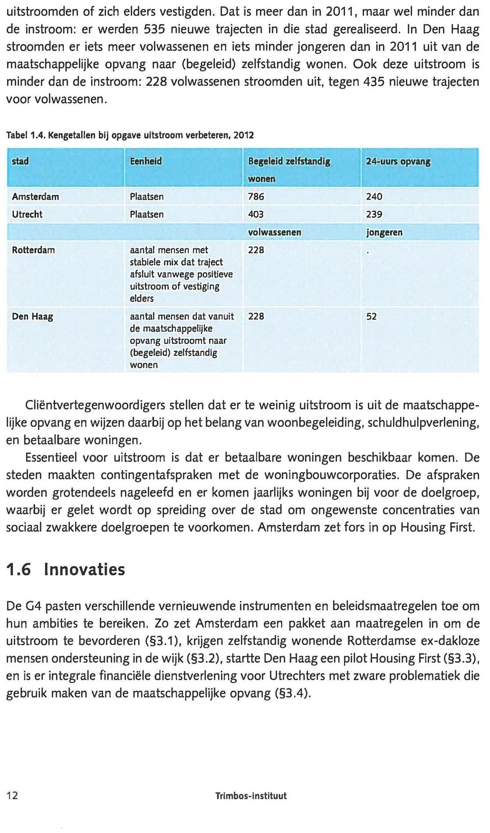 Ook deze uitstroom is minder dan de instroom: 228 volwassenen stroomden uit, tegen 43