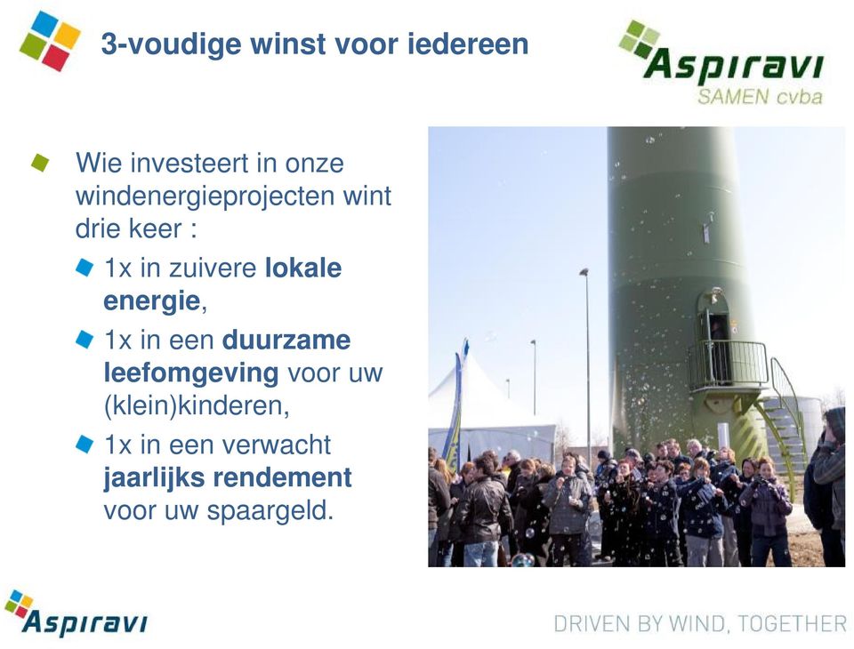 energie, 1x in een duurzame leefomgeving voor uw