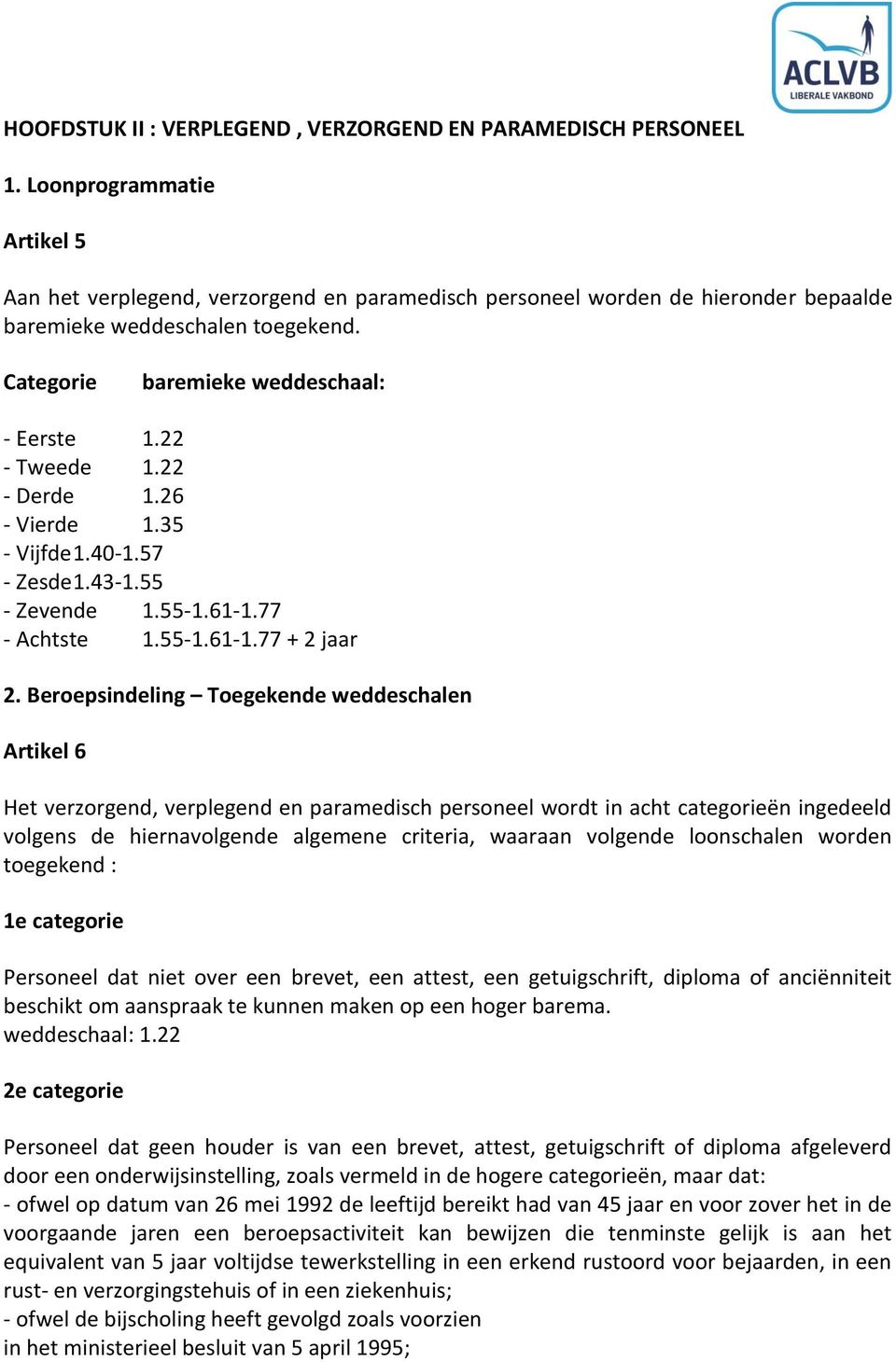 22 - Tweede 1.22 - Derde 1.26 - Vierde 1.35 - Vijfde 1.40-1.57 - Zesde 1.43-1.55 - Zevende 1.55-1.61-1.77 - Achtste 1.55-1.61-1.77 + 2 jaar 2.