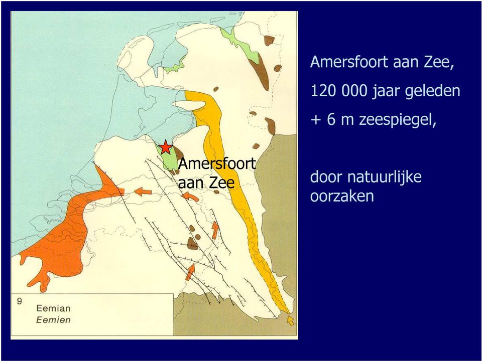 zeespiegel, Amersfoort